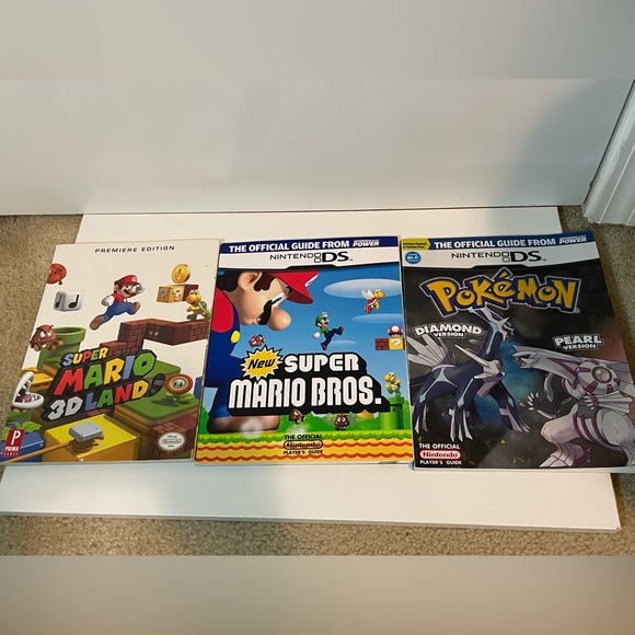 Nintendo Other - Nintendo ds official strategy guide books